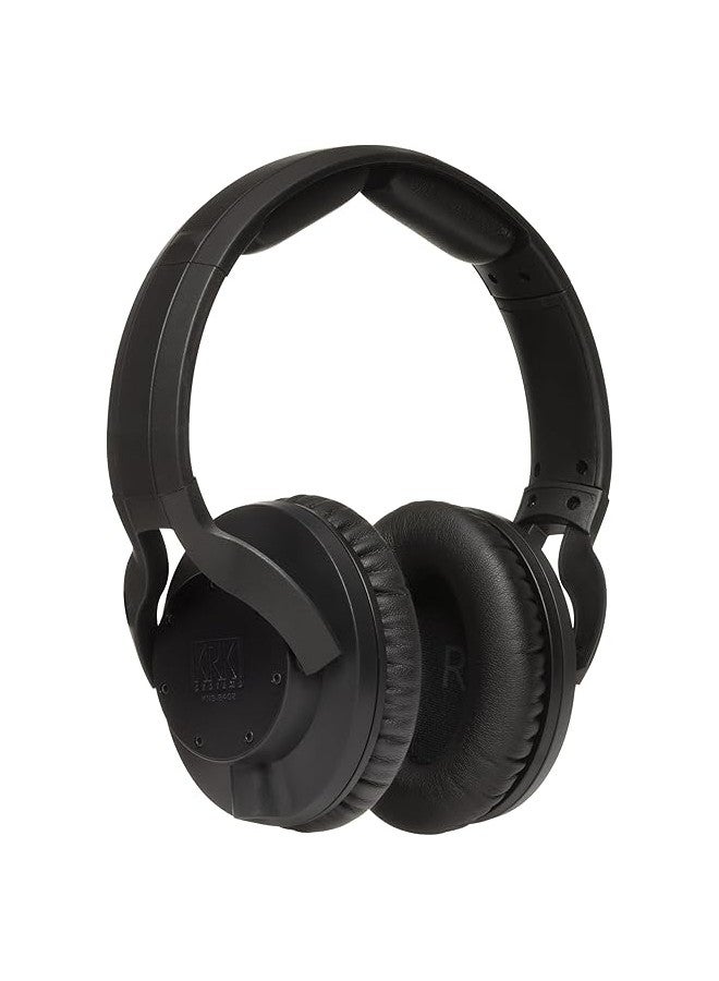 سماعات رأس KRK KNS 8402 للمزج/الماسترينغ في الاستوديو، أسود