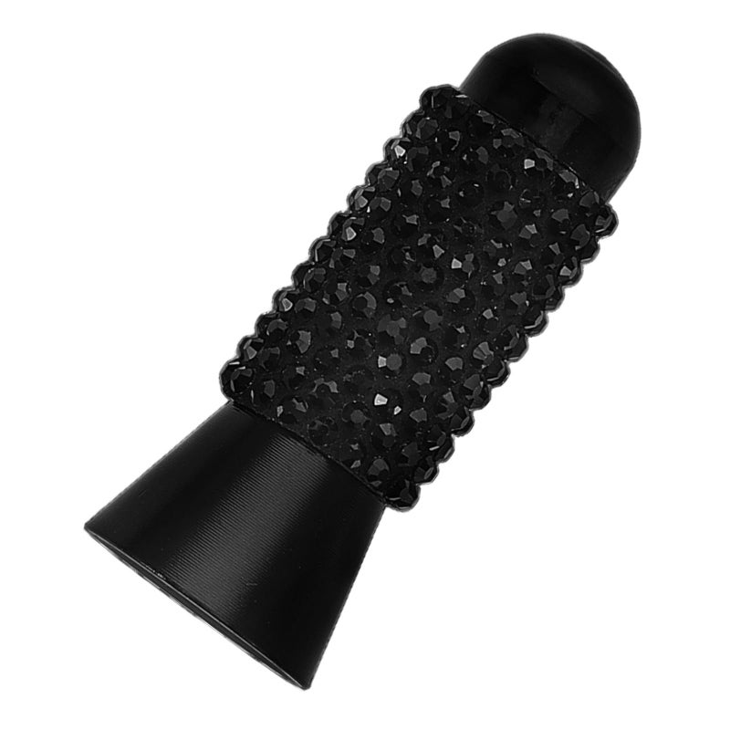 Black Crystal Car Antenna 3 5cm Universal Truck Vehicle Radio Reception Replacement - Image 2