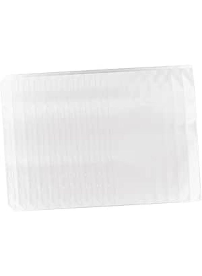 10 Pcs A5 Polypropylene Document Pouches With Zipper Closure And 6 Holes Binder Pockets For File Storage And School Organization - Image 1