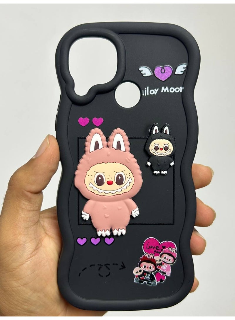 New Cartoon Design Back Cover Compatible with Phone Realme C15 - Image 2