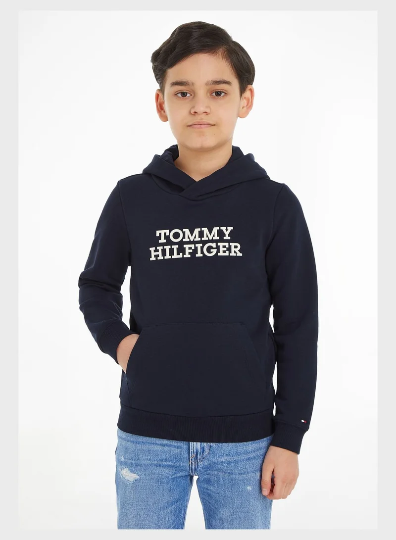 TOMMY HILFIGER Youth Logo Hoodie