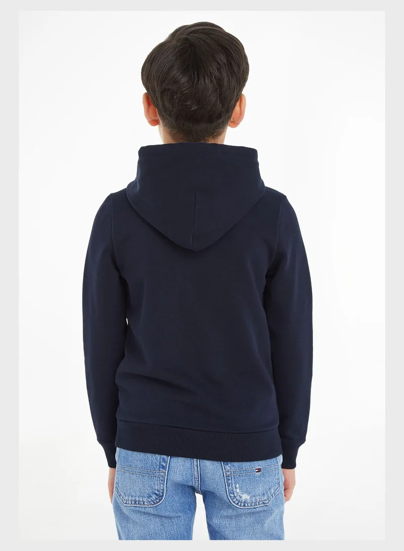 TOMMY HILFIGER Youth Logo Hoodie