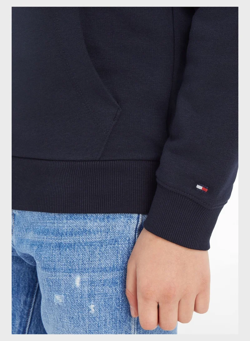 TOMMY HILFIGER Youth Logo Hoodie