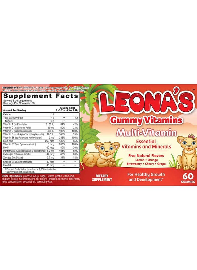 LEONAS - LEONAS GUMMY MULTI VITAMIN - Image 1