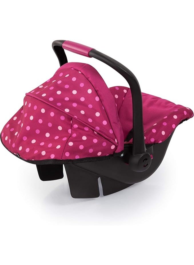 Bayer Dolls Deluxe Car Seat With Canopy Upto 46-Cm Dolls 67967AA - Image 4
