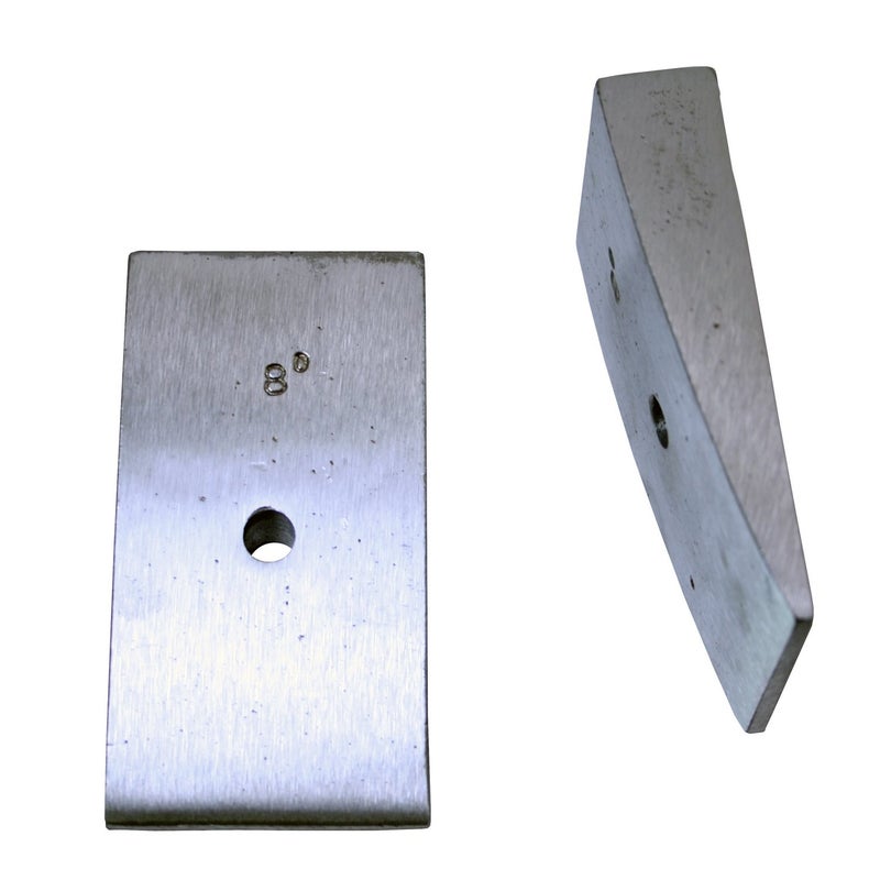 Omix  1820602  Suspension Leaf Spring Shim Kit Rear 8 Degree 25 Inches Wide  OE Reference MSWSC80