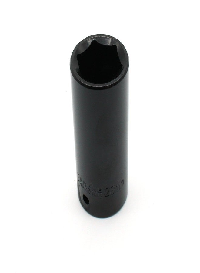 TEMO 23mm (29/32 Inch) Cr-V 6-Point 1/2" Drive Impact Deep Socket - Image 1