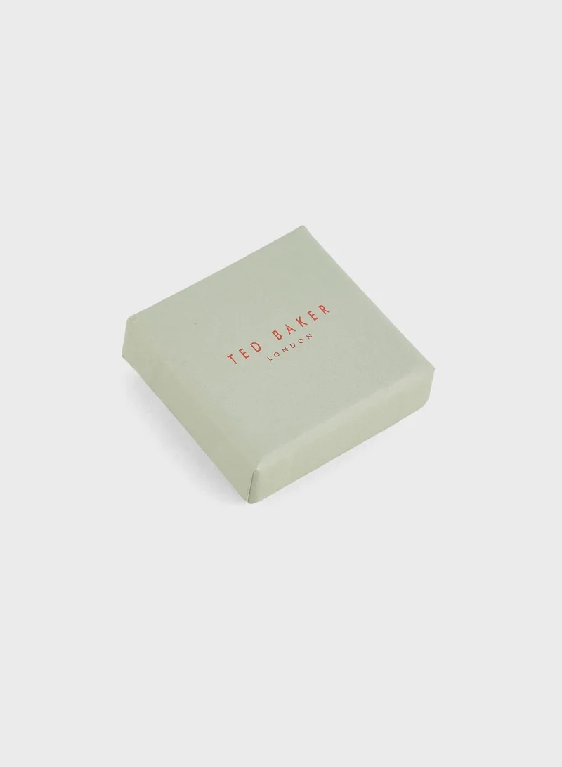 Ted Baker Hanniy: Crystal Heart Huggie  Earrings