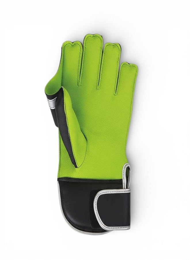 Vinex Champion Wicket Keeping Gloves - Premium Leather Cricket Gloves for Professionals | Durable Grip, Comfortable Fit, and High Protection - 1 Pair - Image 4