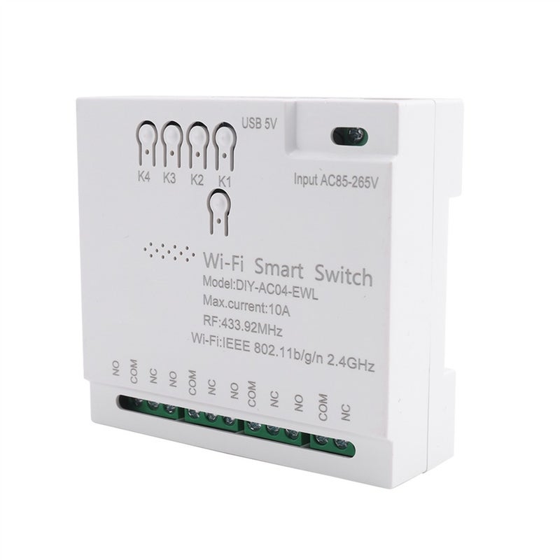 SmartLife 4Ch Ewelink Wifi Smart Switch Rf433 85-265V 2 4G Wifi Smartlife - Image 4
