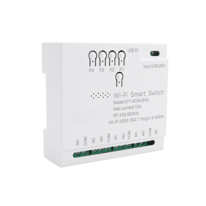 SmartLife 4Ch Ewelink Wifi Smart Switch Rf433 85-265V 2 4G Wifi Smartlife - Image 3