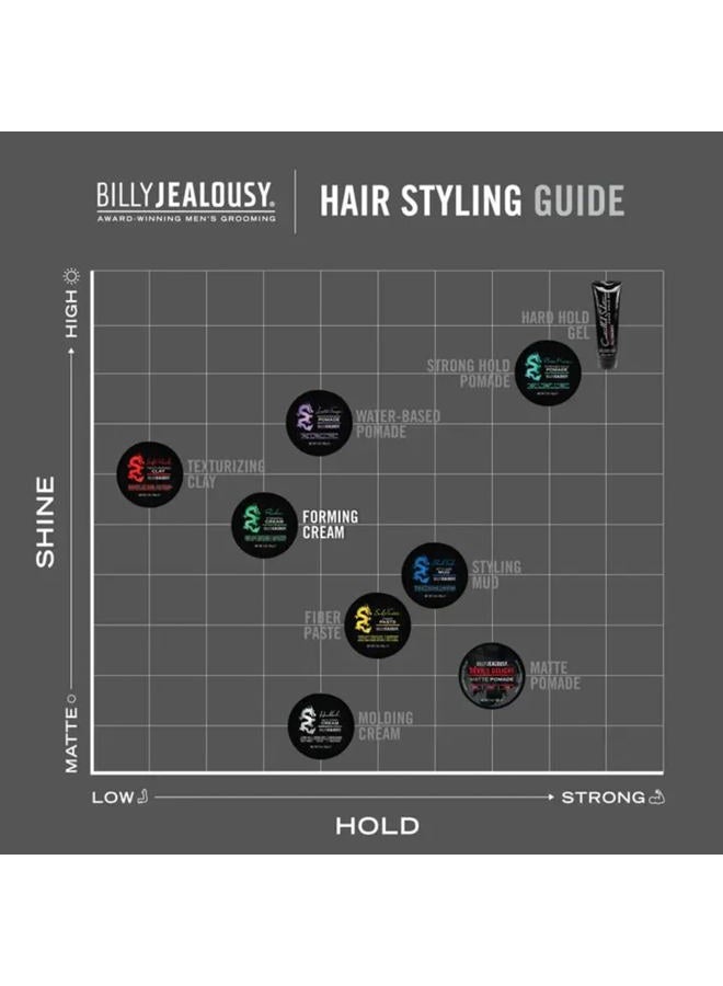 Billy Jealousy Ruckus Hair Forming Cream, Men's Styling Hair Cream For Strong Hold and High Shine, 3 Oz. - Image 5