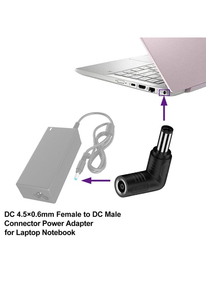 240W DC 4506 Female to DC 6037 Male Connector Power Adapter