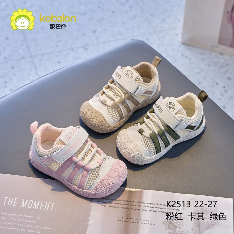 Coolbaron Children'S Shoes Girls' Shoes Spring Soft-Soled Casual Shoes Toddler Sneakers Boys' Walking Shoes Breathable - Image 2