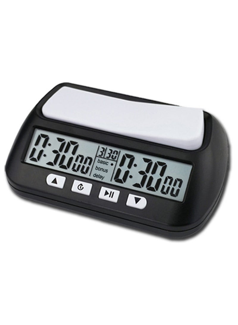 Professional Digital Chess Clock Timer With Bonus Delay Count Down Up Function for Board Games - Image 1