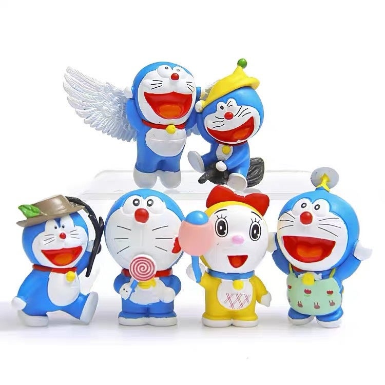 Kt Cat Ding Dang Cat Cake Decoration Shake Head Mickey Minnie Donald Duck Doraemon Bear Rabbit Accessories Baking Ornaments - Image 5
