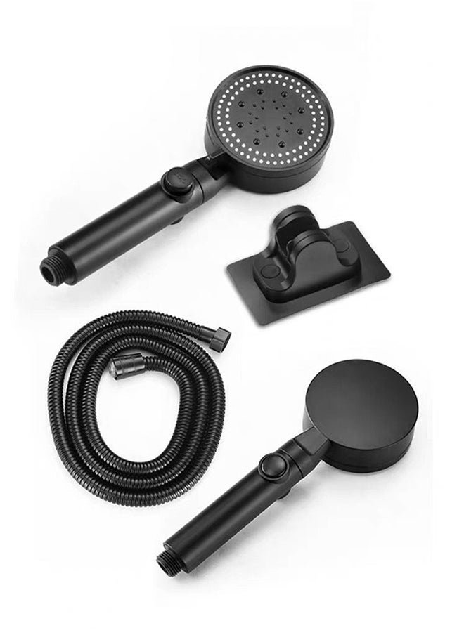 joyzzz - Shower Head, High Pressure Handheld Shower Head With 5 Settings, High Flow Rate Even At Low Water Pressure, Sticky Shower Head Holder (adjustable Height/angle, Extra 1.5m Shower Hose - Image 1