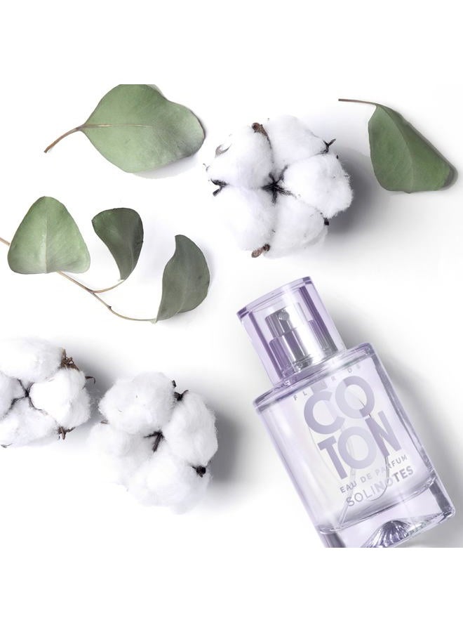 Solinotes Paris SOLINOTES Cotton Flower Perfume for Women - Eau De Parfum | Delicate Floral and Soothing Scent - Made in France - Vegan - 1.7 fl.oz - Image 5