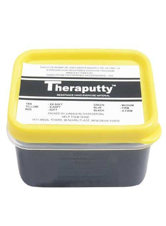 Help Them Shine THERAPY PUTTY Exercise Material - Black/X-Firm 150 gms - Image 2