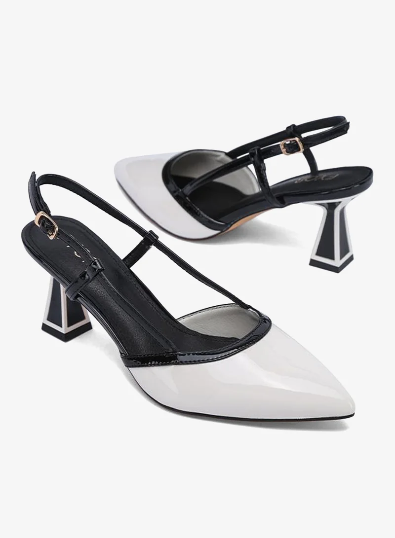 Fyor  Stylish Modern Geo-Heel Pump CD 026 for Women | Best Price UAE