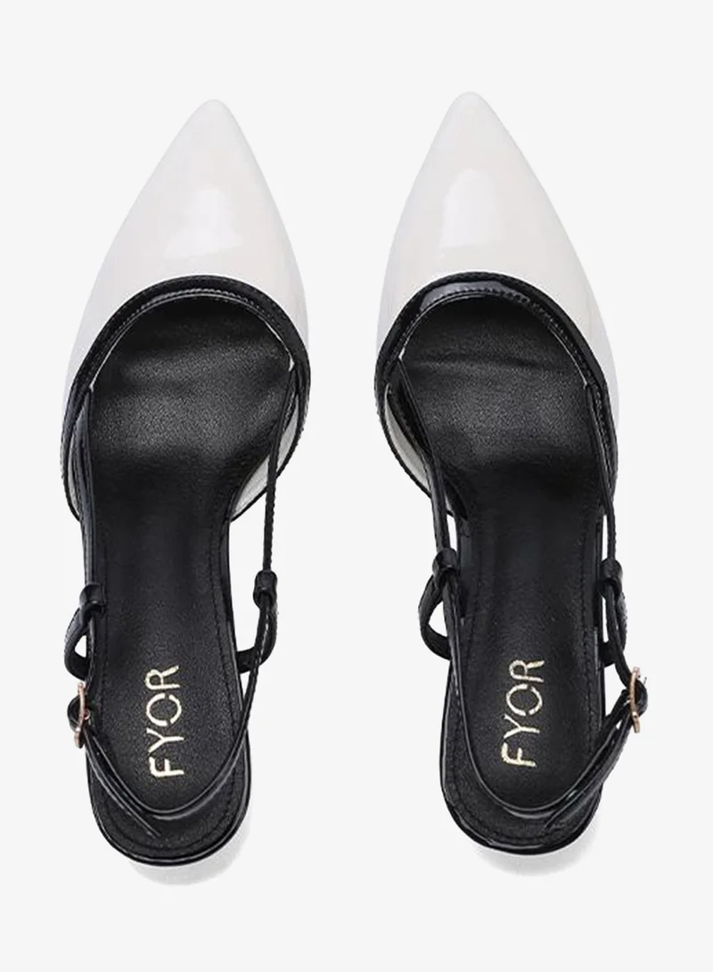 Fyor  Stylish Modern Geo-Heel Pump CD 026 for Women | Best Price UAE
