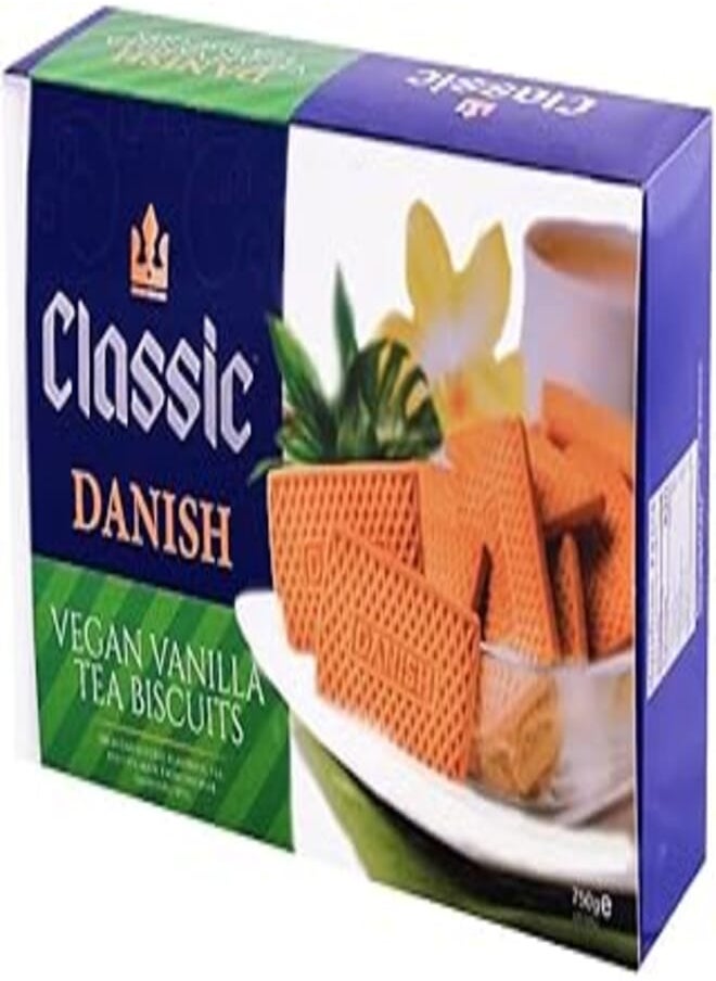 Classic Classic danish vanilla fasting biscuits - 750 gm 