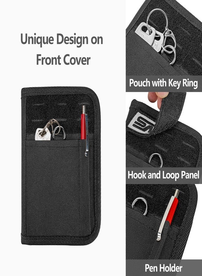 داميرو غلاف دفتر يوميات داميرو لدفاتر ملاحظات فيلد نوتس 3.5 × 5.5، غلاف دفتر ملاحظات مولسكين كاهييه، غلاف دفتر ملاحظات جيب للمذكرات والمخططات (حقيبة فقط) - Image 2