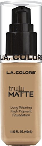 LA COLORS Truly Matte Foundation Soft Beige CLM354