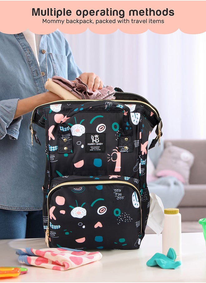 hairry baby - Baby Diaper Bag Backpack - Baby Bag for Boys and Girls, Diaper Backpack - Large Diaper Bags for Travel - Baby Gifts & Bath Search Log - Newborn Essentials & Supplies for Mom - Image 1