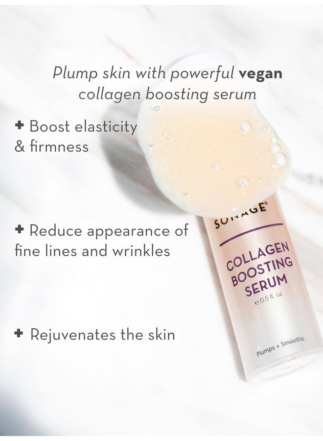 sonage Sonage Collagen Boosting Serum: Vegan Anti-Aging Face Serum | Plumps, Smooths, Minimizes Pores, Wrinkles (15 ml) - Image 3
