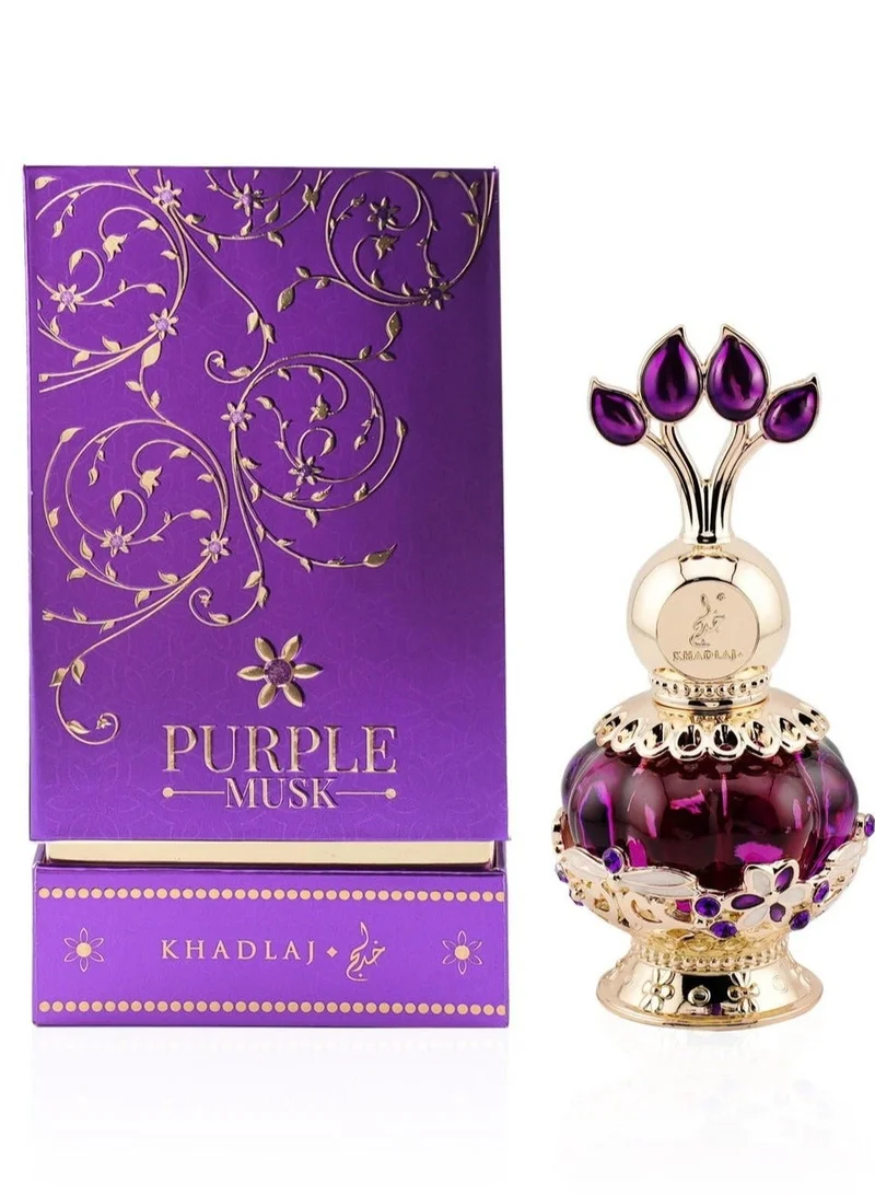 KHADLAJ PERFUMES PURPLE MUSK 20 ML PERFUME OIL