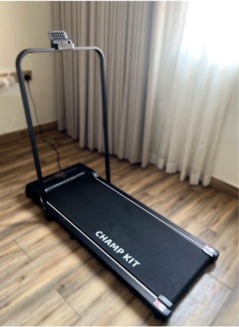 Smart Foldable Treadmill with Bluetooth Speaker and Remote Control, LED Display, 1.5 HP Motor, Convenient for Use at Home, Gym or Office - Max 100 kg User Weight - pzsku/ZA2B52D98EEB265A35E5BZ/45/_/1738839444/60759a2c-c193-46e3-8a52-1ca0fdec7e31