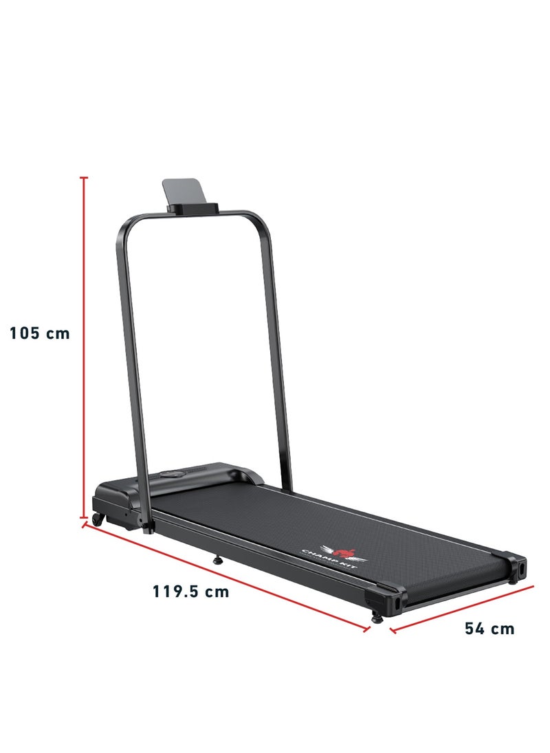 Smart Foldable Treadmill with Bluetooth Speaker and Remote Control, LED Display, 1.5 HP Motor, Convenient for Use at Home, Gym or Office - Max 100 kg User Weight - pzsku/ZA2B52D98EEB265A35E5BZ/45/_/1738839457/5dda0355-a34c-4cbf-ba1c-1abc48c25e4a