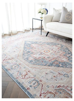 KNOT HOME Alexander Rouge 175 x 120 cm Carpet Knot Home Designer Rug for Bedroom Living Dining Room Office Soft Non-slip Area Textile Decor  - Image 2