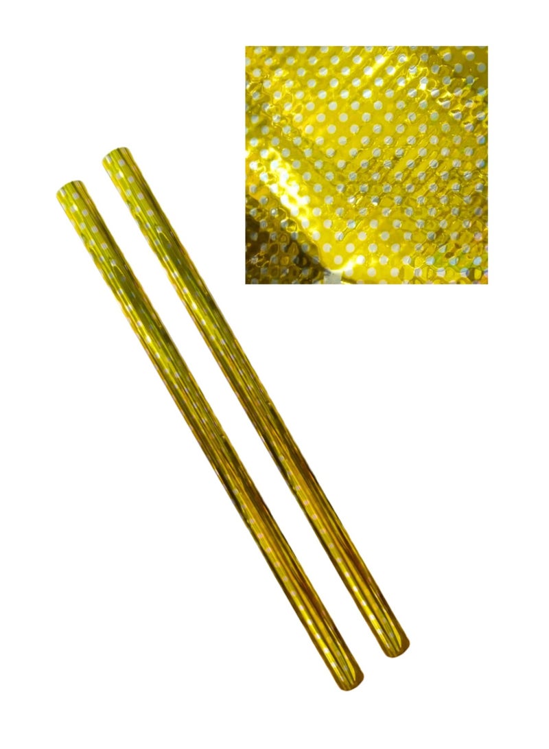 Flamingo Book Cover POLYESTER ROLL 4 MTR Dots shape format - Image 1