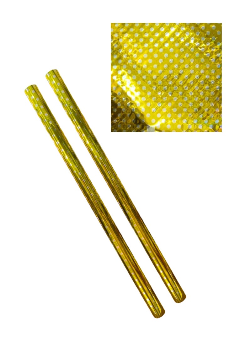 Flamingo Book Cover POLYESTER ROLL 4 MTR Dots shape format - Image 2