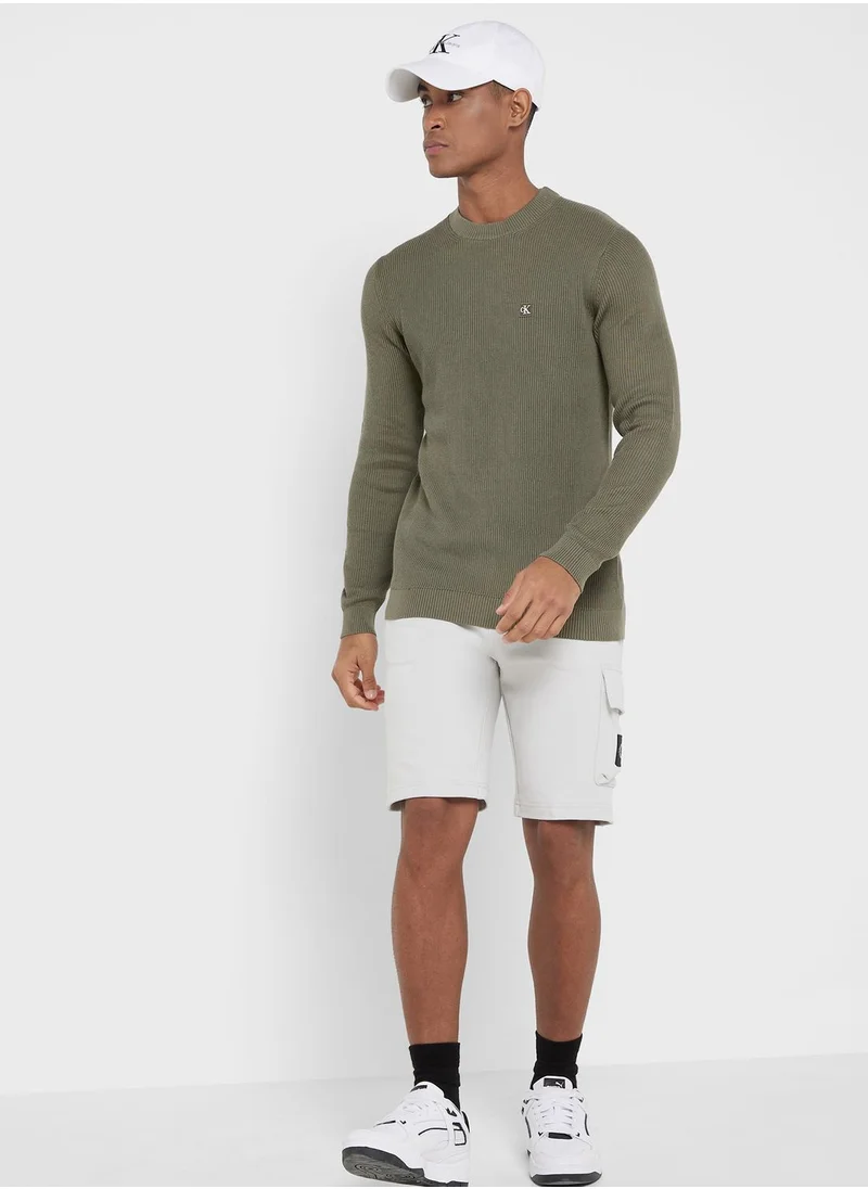 Calvin Klein Jeans Badge Crew Neck Sweater
