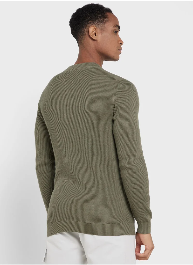 Calvin Klein Jeans Badge Crew Neck Sweater