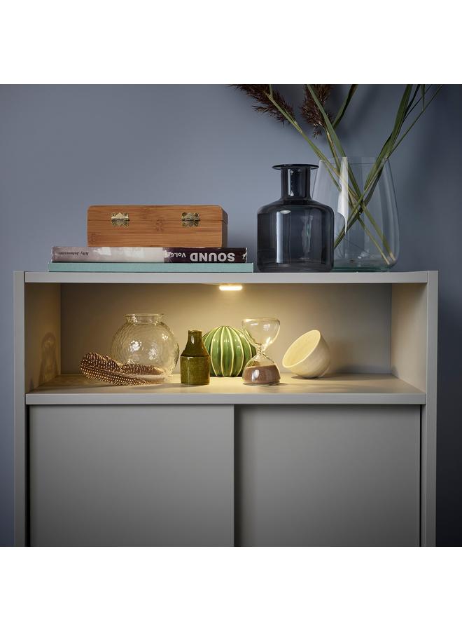 Zaboon Cabinet, light grey, 60x96 cm - Image 4