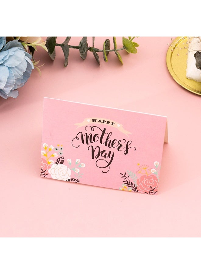 3-Pack Mother's Day Greeting Cards, Foldable Size 11.5x8.5cm, Premium Thick Cardstock, Blank Inside for Personalized Messages, Elegant Design for Expressing Love, Gratitude and Best Wishes to Mom - Image 3
