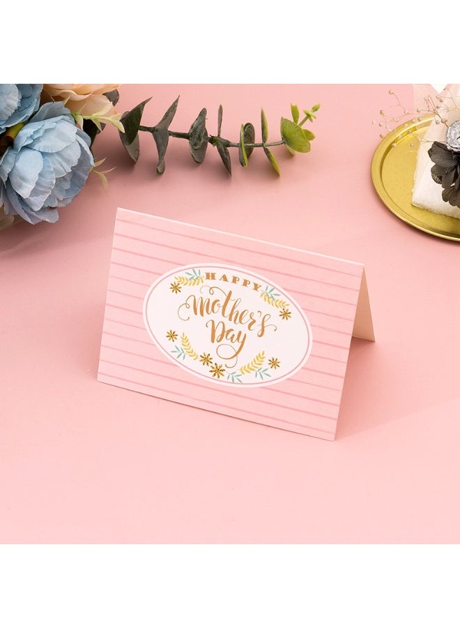 3-Pack Mother's Day Greeting Cards, Foldable Size 11.5x8.5cm, Premium Thick Cardstock, Blank Inside for Personalized Messages, Elegant Design for Expressing Love, Gratitude and Best Wishes to Mom - Image 4