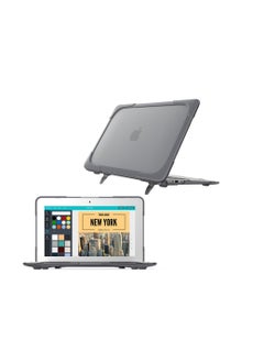GULFLINK غطاء حماية صلب مزود بمسند ووظيفة مقاومة الصدمات لجهاز MacBook Air A1465/A1370 مقاس 11 بوصة  - Image 1