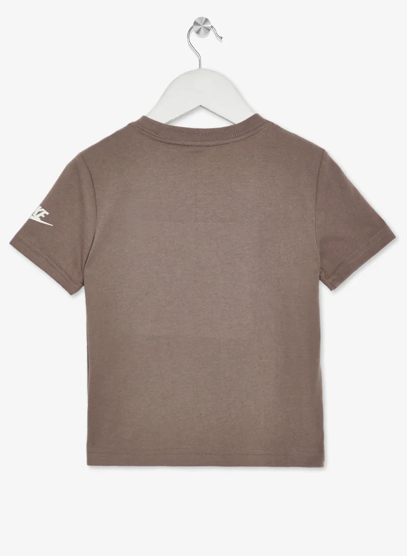 نايكي قميص أطفال قصير الأكمام من القطن العائلي