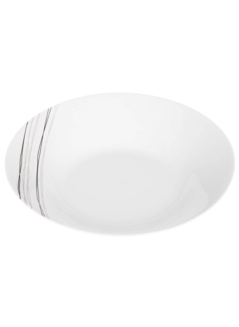 SG Lines Porcelain Soup Plate 20 Cm