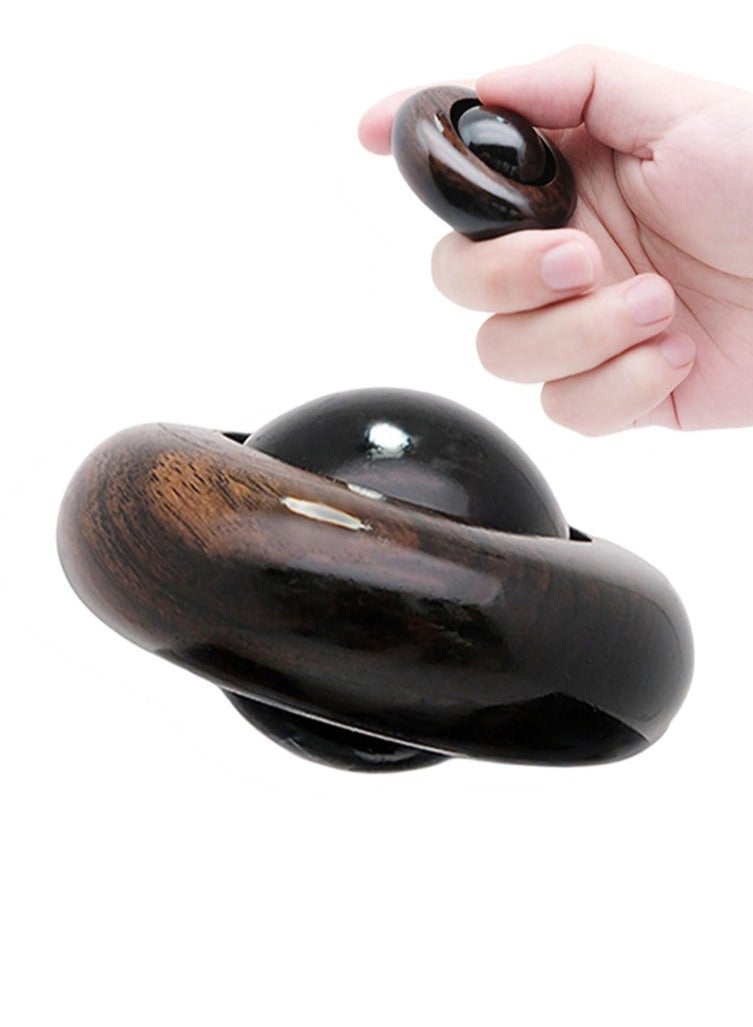 Webefun Irritability Toys, Wooden Stress Relief Toys, EDC toys, Portable Figette Toys for Adults With Irritability and Stress, Quiet Irritability Cube Desk Toys - Image 1