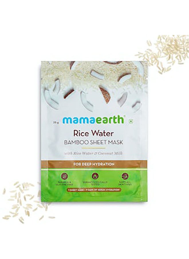 Rice Bamboo Sheet Mask 25grams