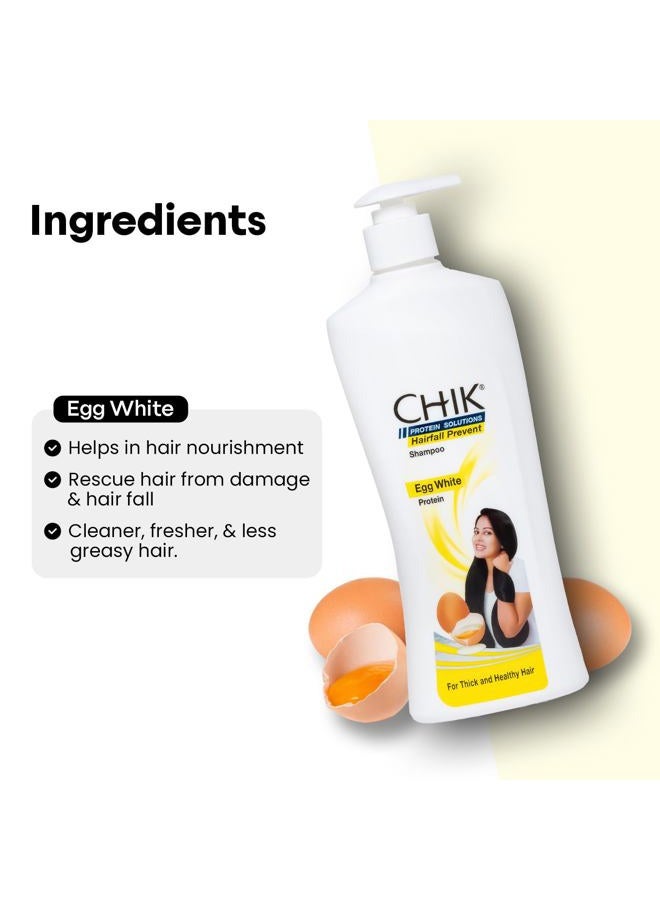 Chik Hairfall Prevent Egg Shampoo, 340ml - Image 3