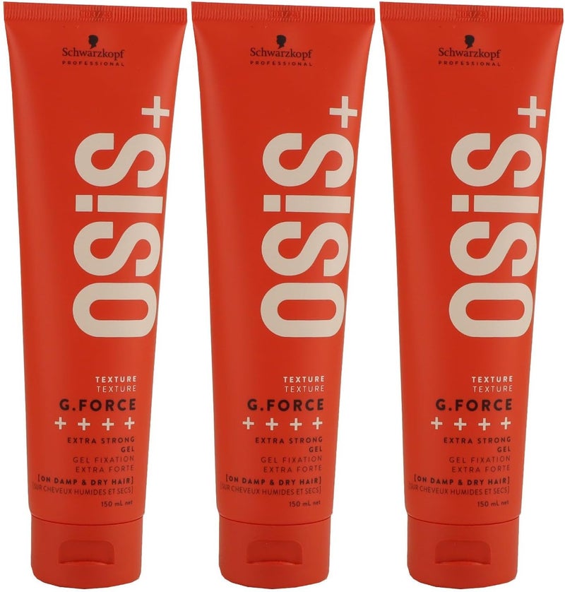 جل تصفيف OSIS TEXTURE G.FORCE 150 مل عبوة من 3 (3 × 150 مل)