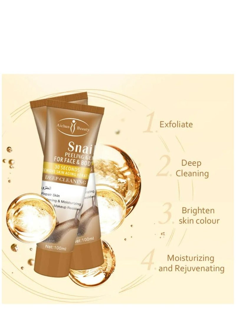 Aichun beauty - Aichun beauty snail peeling gel 100ml - Image 1