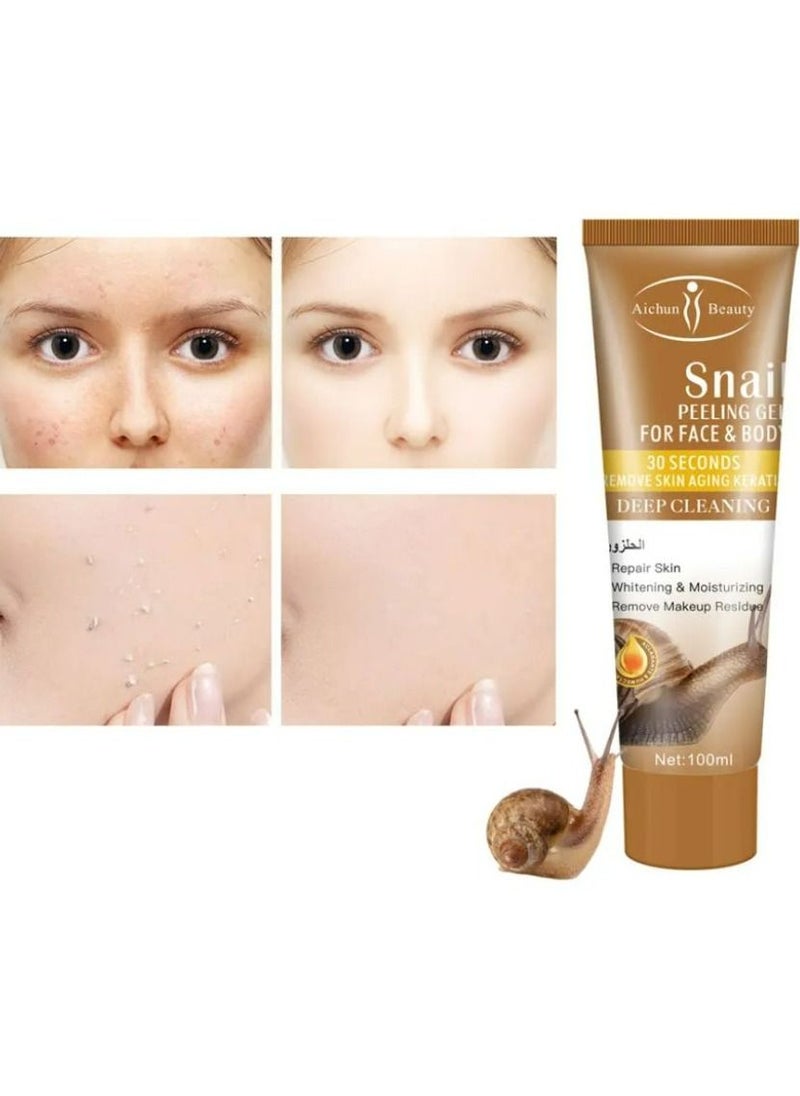 Aichun beauty - Aichun beauty snail peeling gel 100ml - Image 1